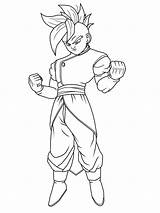 Dragon Ball Coloring Pages Kai Coloriage Goku Dessin Enregistrée Depuis sketch template