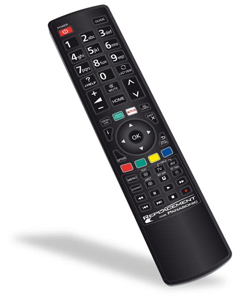 nqayb replacement panasonic tv remote control  programming  models