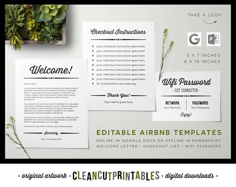 airbnb instructions  guests template printable word searches