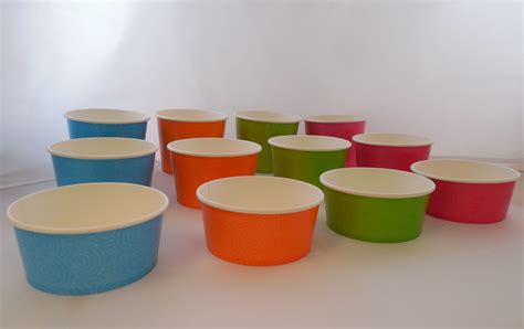 selling froyo  ice cream cups color frocup