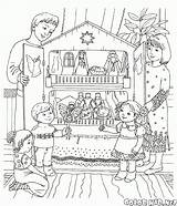 Weihnachtshaus Colorkid Weihachten Kolorowanka Chrystusa Narodziny Jezusa Fenster Schnee Dem Accogliente Atmosfera Magos Reyes Weihnachtshäuser Ausdrucken sketch template