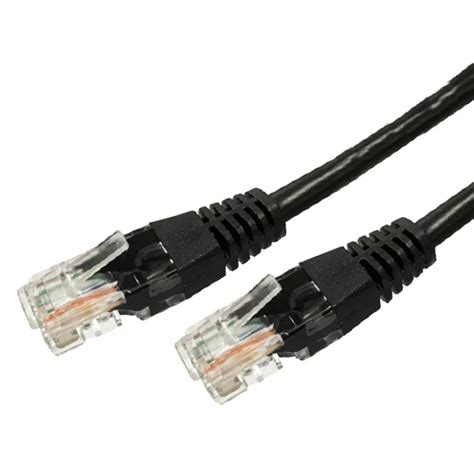 tb kabel sieciowy lan patchcord kat rj utp  czarny urzadzenia sieciowe peryferia