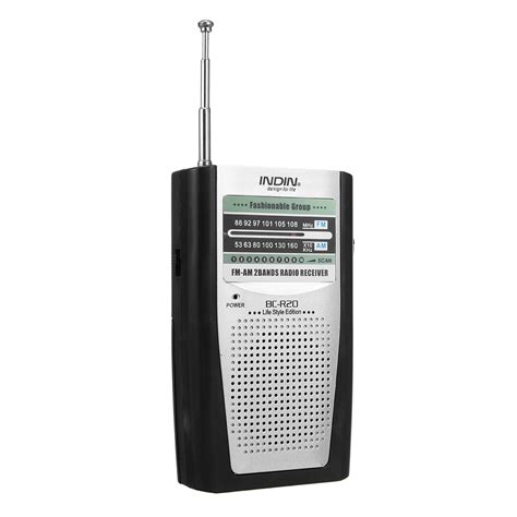 fm portable pocket radio  great reception small battery operated transistor style