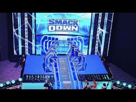 wwe smackdown entrance stage  wwe figures youtube