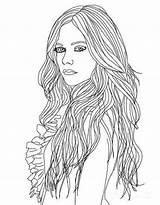 Lavigne Colorear Hellokids Desenho Mariah Carey Perfil Colouring Holky Ausmalen Sheet Modedesignerin Galerie Cds Y3e Farben Salvato sketch template