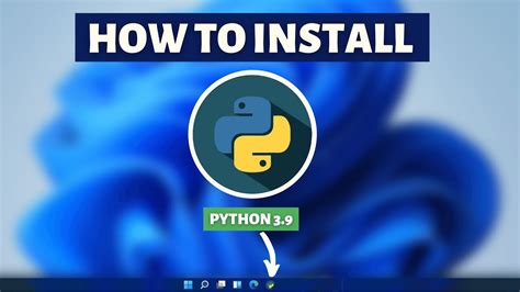 install python  windows  python installation youtube