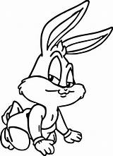 Bunny Bugs Coloring Pages Baby Drawing Lola Cartoon Preschool Printable Wecoloringpage Kitchen Cabinets Kids Colouring Easter Print Getcolorings Getdrawings Color sketch template