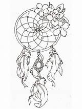 Dream Coloring Catcher Pages Printable Adults Adult Color sketch template