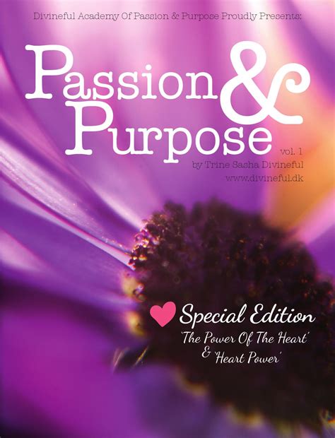 Passion And Purpose Vol 1 By Divineful Issuu