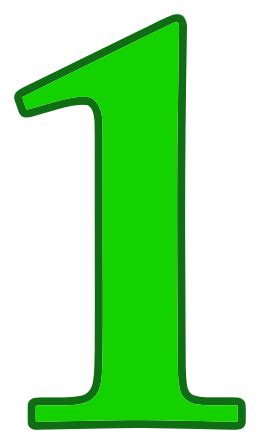 number  clipart green number  green transparent
