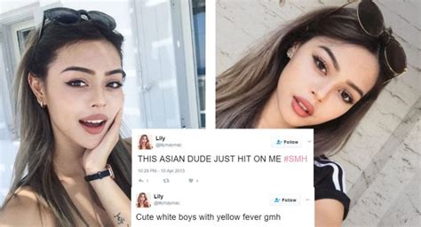 filipina instagram model under fire for old tweets bashing asian men