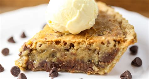 chocolate chip cookie pie tabs tidbits