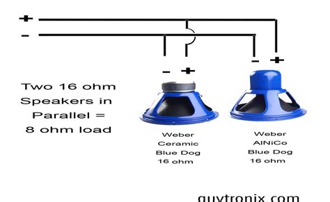 speaker wiring diagram parallel  series audio   loudspeakers manufactured