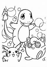 Coloring Pages Kids Pokemon High Colouring Res Printable Momjunction Color Print Pikachu Book Sheets Adult Getcolorings Charmander Easy Draw Getdrawings sketch template