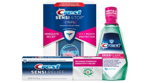 crest sensi products    walgreens  sensi stop strips    walgreens