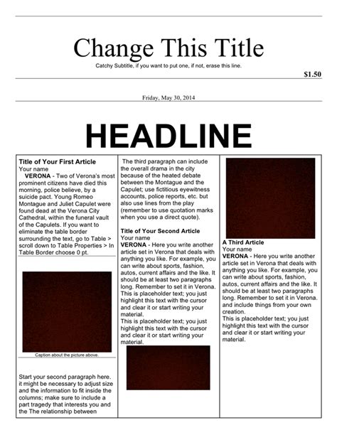 proven formats  writing  newspaper article ultimate guide