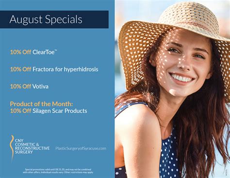 specials and events cny cosmetic and reconstructive surgery syracuse ny