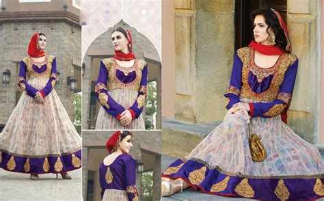 Punjabi Georgette Party Wear Salwar Suits 2014 2015 Nsa