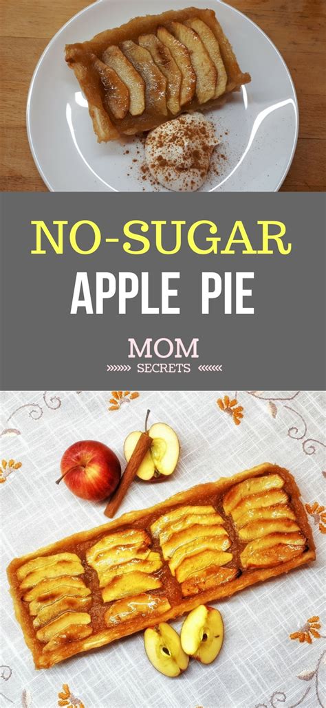 No Sugar Apple Pie 2 Mom Secrets Healthy Recipes And Desserts