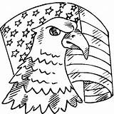 Coloring Patriotic Pages Eagle Flag Mexican Drawing Printable Sherriallen American Clipart Clipartbest Girls Bald Drawings Paintingvalley sketch template