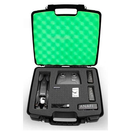 casematix hard shell drone carry case  parrot anafi quadcopter drone cm ccn