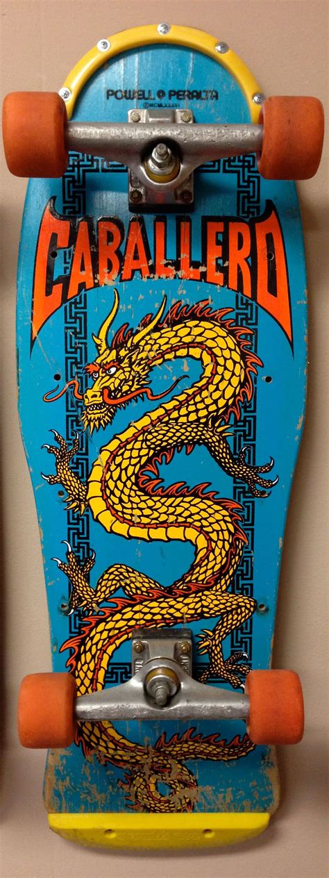 steve caballero full dragon powell peralta skateboard art design