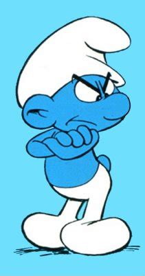 grouchy smurf smurfs wiki