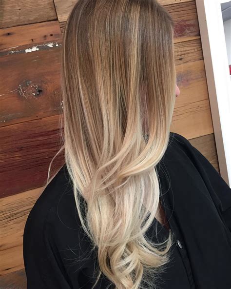 top  blonde ombre straight hair  striking red ombre hair