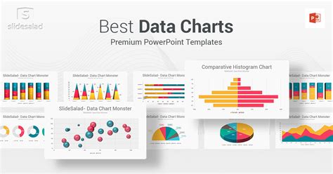 graphs charts powerpoint template  powerpoint template  images