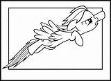 Coloring Little Pages Pony Dash Rainbow Kids Printable Mlp Sonic Sheets Rainboom Luna Colors Ponies Scooby Doo Littlr Flying Kid sketch template