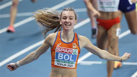 femke bol instagram femke bol verbetert nederlands record  meter indoor utrechtse