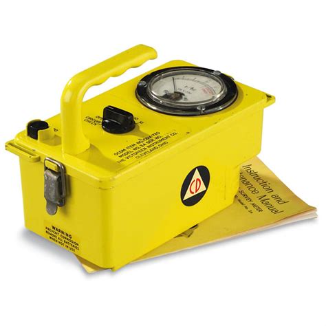 cdv  portable radiation detector yellow  emergency