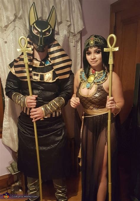 Anubis And Cleopatra Couples Costume Unique Diy Costumes