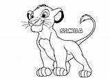 Nala Lion King Coloring Pages Getcolorings sketch template