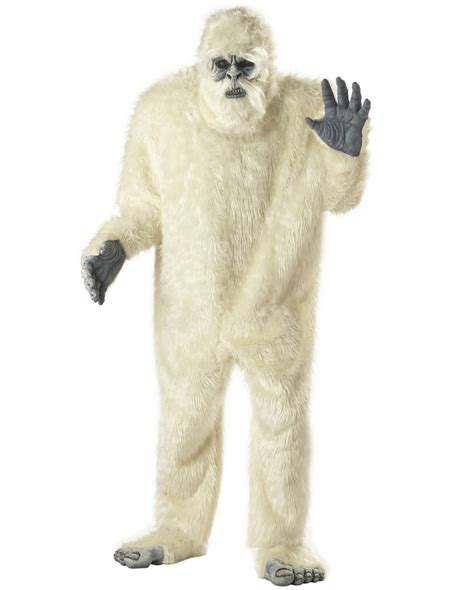 c490 abominable snowman yeti halloween fancy dress adult costume ebay