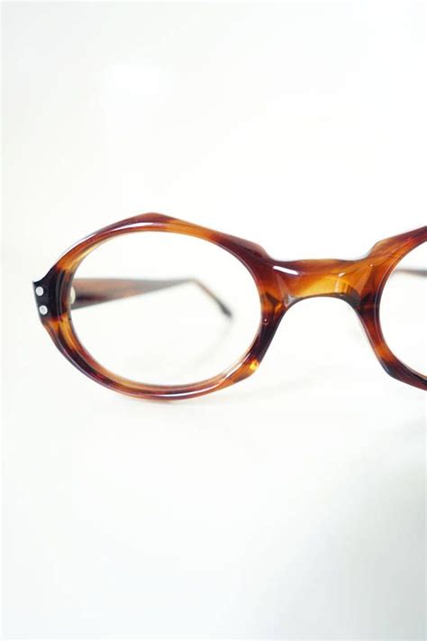 1960s Octagon Glasses Tortoiseshell Vintage Womens Reading Etsy