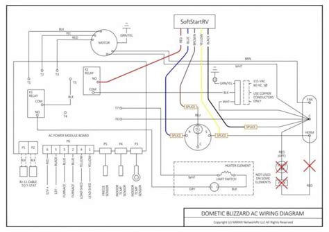 dometic ac control box wiring diagram