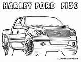 F150 Fire Coloringtop Yescoloring Dessus Voiture sketch template