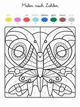 Schmetterling Malen Zahlen Ausdrucken Farben Crayola Mandalas Numbers Ausmalbilder Raupe Vorlage Nimmersatt Ausmalbild Fische Vorlagen Feelings sketch template