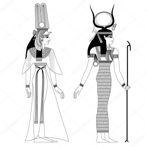 Isolated Figure Of Ancient Egypt God ⬇ Vector Image By © Tan Tan