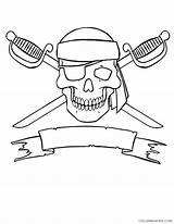 Coloring4free Skull Coloring Pages Printable Punk Rock sketch template