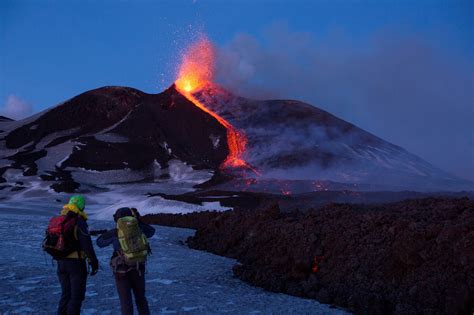 mount etna europes  active volcano puts   show   york