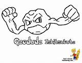 Geodude Pokemon Coloring Pokedex Clipart Pages Papercraft Printable Spectacular Yescoloring Bold Bossy Choose Board Print Clipground sketch template