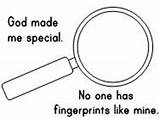 Fingerprint Magnifying Makinglearningfun Designlooter Toddlers sketch template