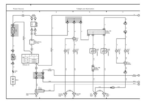 toyota tacoma tail light wiring diagram wiring diagram