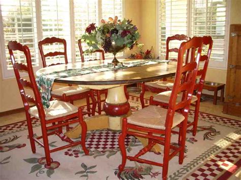 painted kitchen table  chairs decor ideas