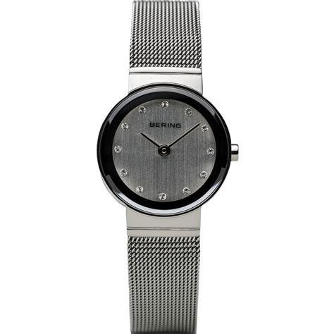 bering ladies classic 22mm mesh watch watches from francis and gaye