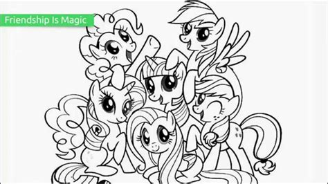 top   printable   pony coloring pages youtube