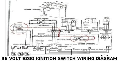 ezgo ignition switch wiring diagram gas electric txt rxv