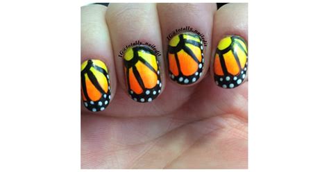 monarch s wings best summer 2014 nail art of instagram popsugar beauty photo 24